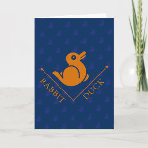 Carte Illusion de lapin de canard