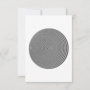 Carte Illusion optique