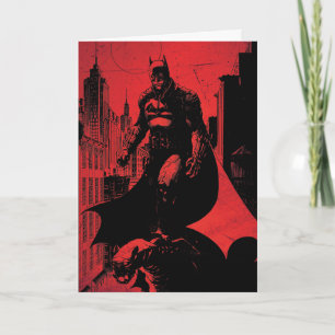 Carte Illustration de la bande dessinée de Batman