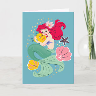 Carte Illustration de la princesse Ariel