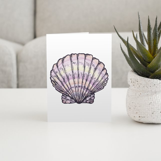 Carte Illustration du coquillage (Créateur téléchargé)