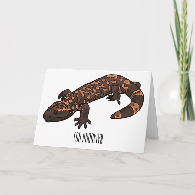 Carte Illustration du monstre Gila (Devant)