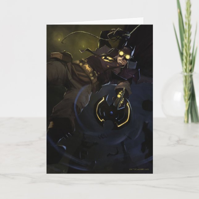 Carte Illustration d'une crise infinie, Gaslight Batman (Devant)