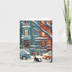 Carte Illustration New York City retro