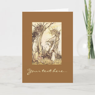 Carte Illustration par Arthur Rackham