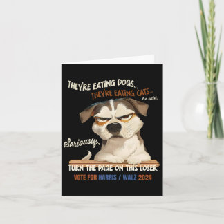 Carte Ils mangent des chiens ! Ils Mangent Des Chats ! V