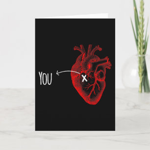 Carte Ils sont anatomiques dans mon cœur couple Saint-Va