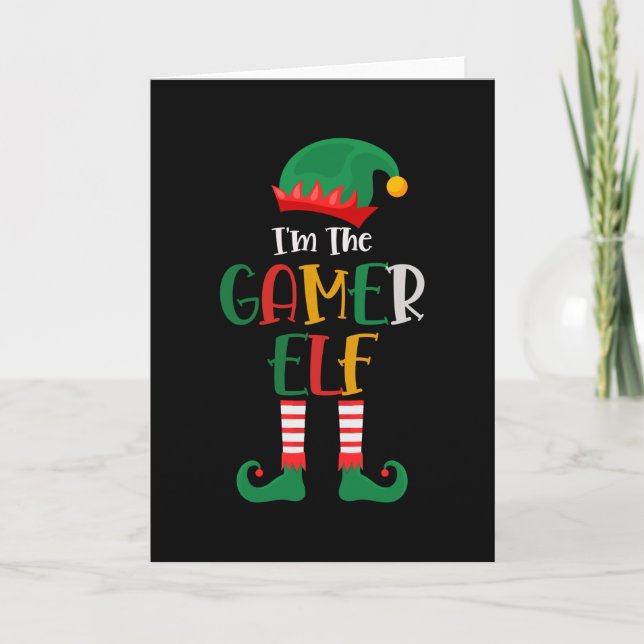 Carte Im Elfe De Jeu Correspondant à Noël (Devant)