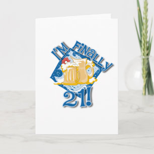 Carte I'm Finally 21