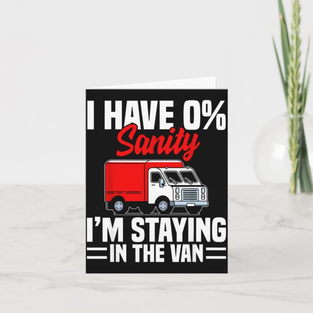 Carte I'm Staying In Tha Van Phasmophobia Funny Gamer Me (Devant)