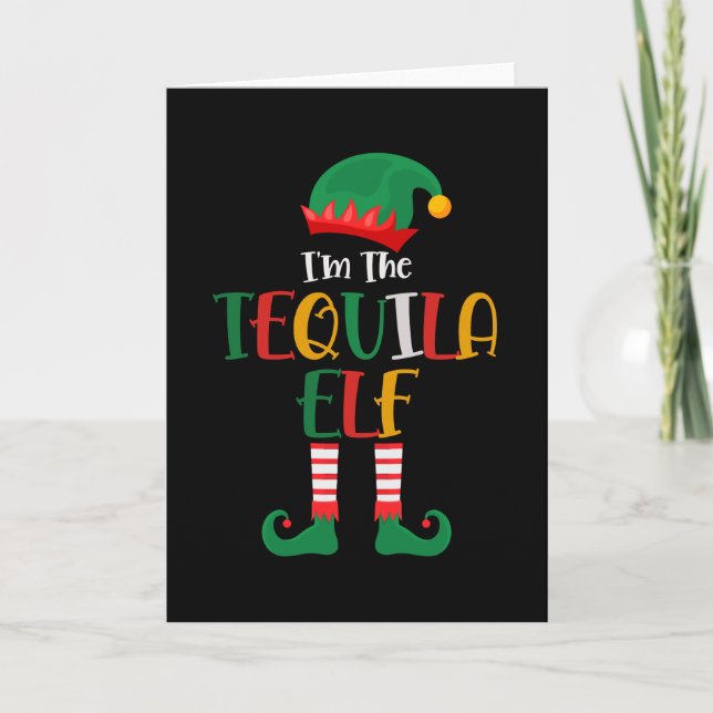 Carte Im The Tequila Elf Noël Assorti (Devant)