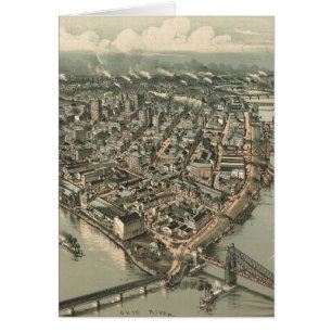Carte imagée vintage de Pittsburgh (1902)