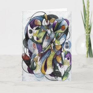 Carte Images Abstraites :  Totem d'Esprit