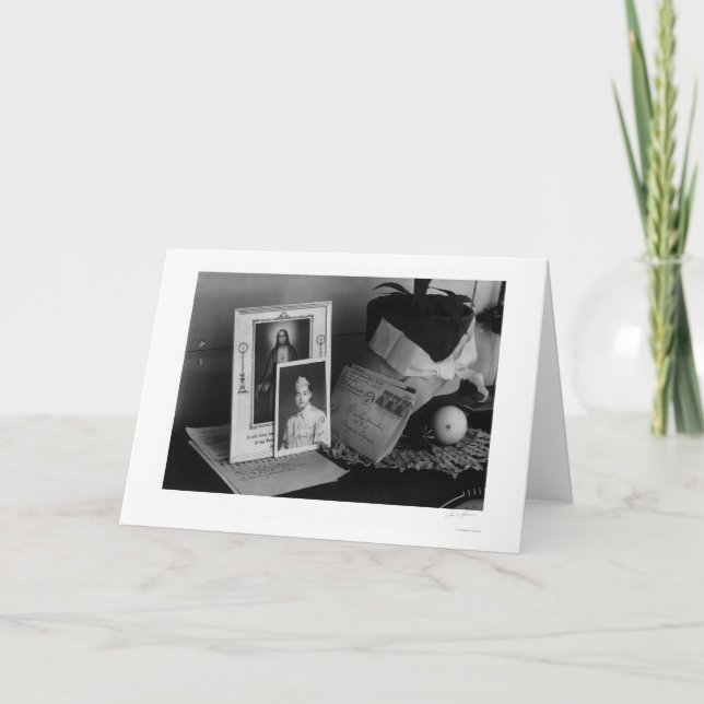 Carte Images et souvenirs, dessus de phonographe, (Devant)