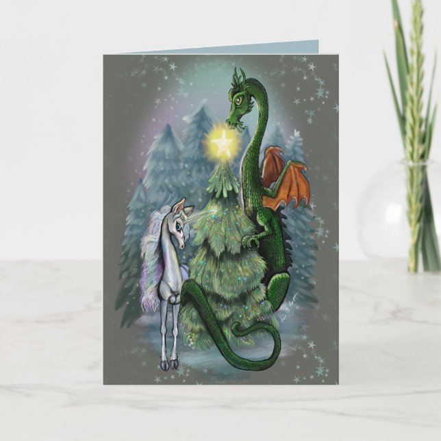Carte Imaginaire Arbre de Noël (Devant)