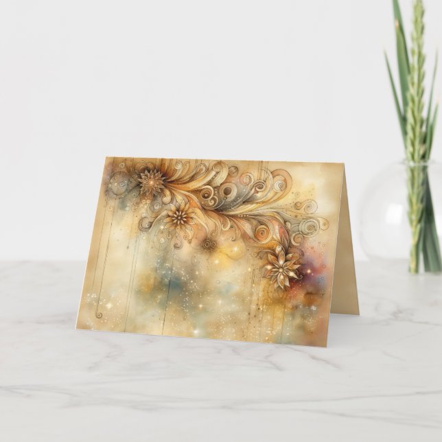 Carte Imaginaire Golden Elegance (Devant)