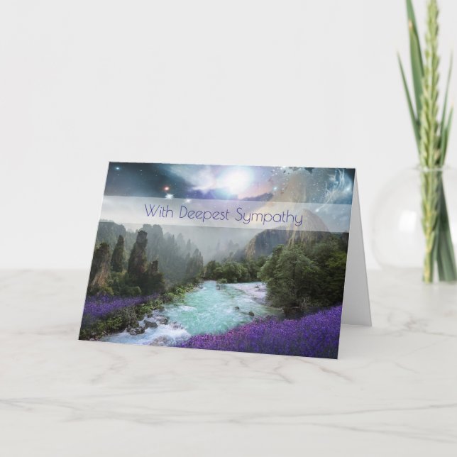 Carte Imaginaire Pittoresque Nature Paysage Sympathie (Devant)