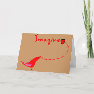 Carte "Imagine"—John Gifts