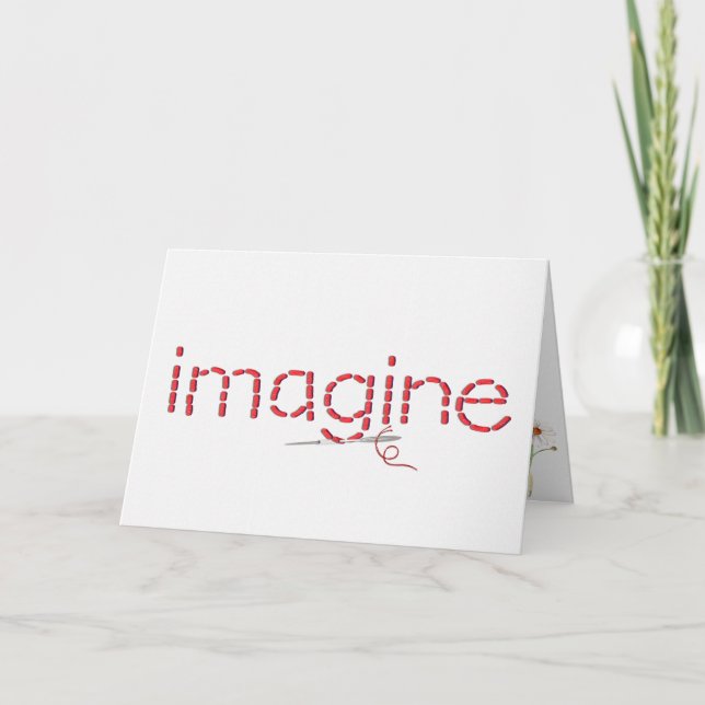 Carte Imaginez une inspiration de point (Devant)