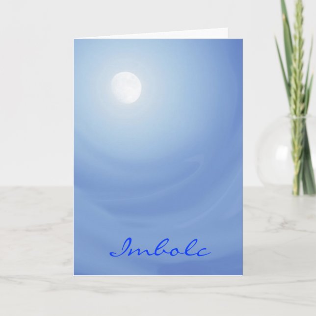 Carte Imbolic Peace Moonscape (Devant)