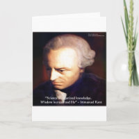 Immanuel Kant Citation Science Vs Connaissance Cad