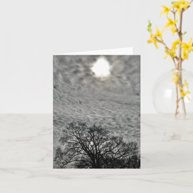 Carte immobile, toutes occasions, Ciel Incroyable (Fleur jaune)