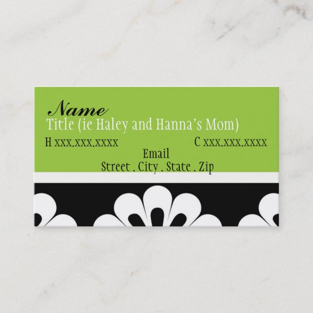 Carte impertinente de maman de maman (Devant)