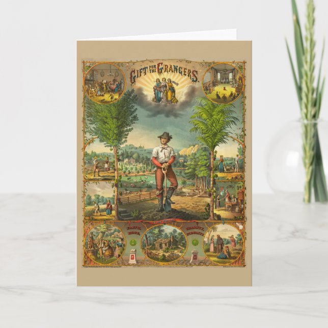 Carte Impression promotionnelle Pour Membres Grange (Devant)