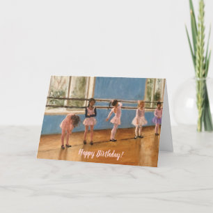 Carte Impressionniste Peinture Petite Danseurs De Ballet