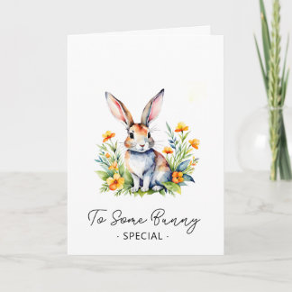 Carte imprimable Some Bunny Loves You