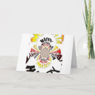 Carte Imprimer Anniversaire Kaleidoscope