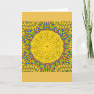 Carte Imprimerie d'art Motif égyptien