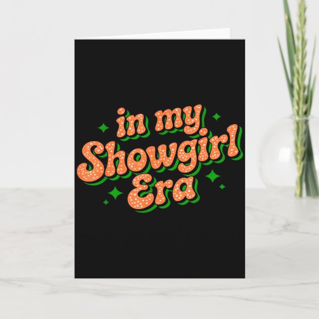 Carte In My Show Girl Era Graphic Outfit Women Girls  (Devant)
