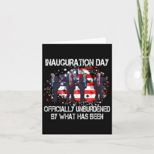 Carte Inauguration 2025 officiellement non chargé Trump 