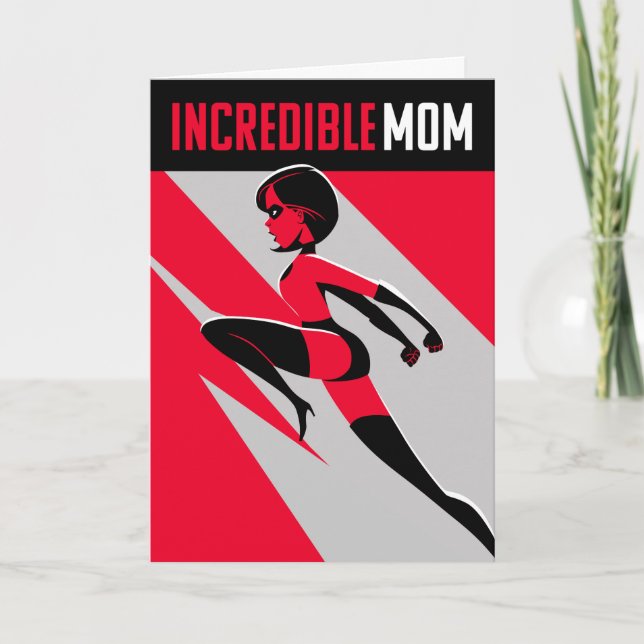 Carte Incroyable 2 | Mme Incroyable - Fête des Mères (Devant)