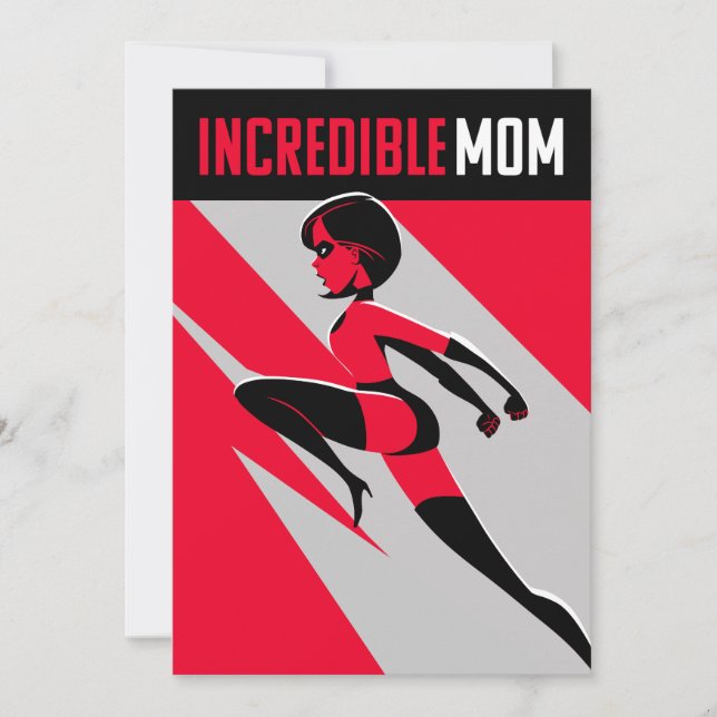 Carte Incroyable 2 | Mme Incroyable - Fête des Mères (Devant)