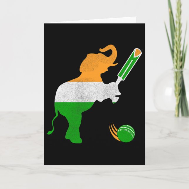 Carte India Cricket 1  (Devant)