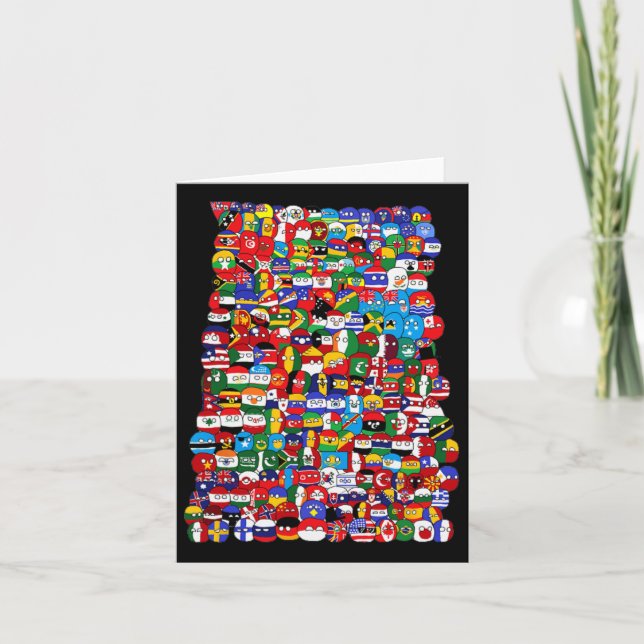 Carte Indicateurs du monde du pays (Devant)