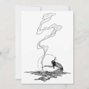 Carte Indien dans sa solitude par NC Wyeth Vintage Weste