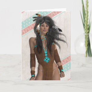 Carte indienne Maiden Toutes les occasions
