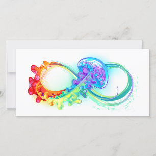 Carte Infinity avec Rainbow Jellyfish
