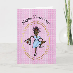 Carte infirmière afro-américaine