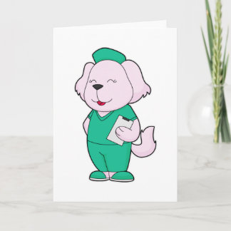 Carte Infirmière canine