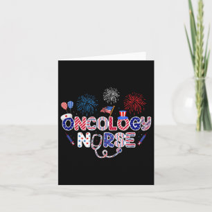 Carte Infirmière en oncologie 4 juillet Nursing américai