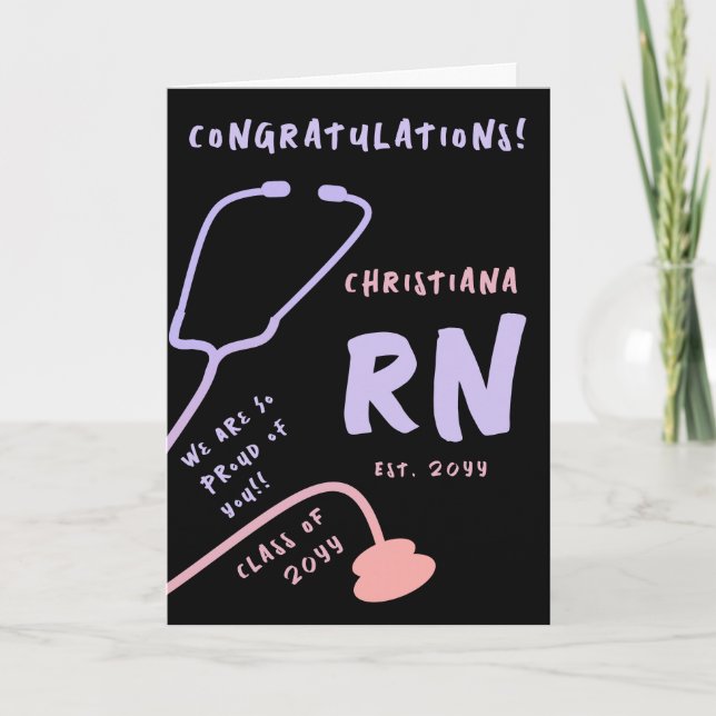 Carte Infirmière inscrite à la RN (Devant)