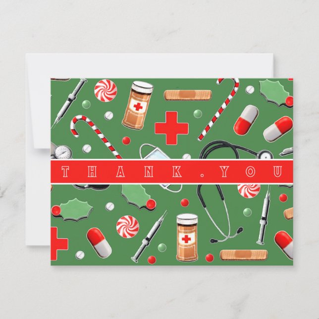 Carte Infirmière Merci (Devant)