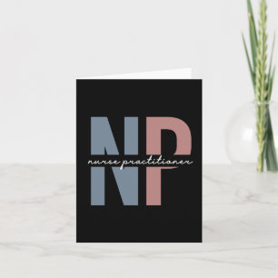 Carte Infirmière Praticien NP cadeaux d'appréciation
