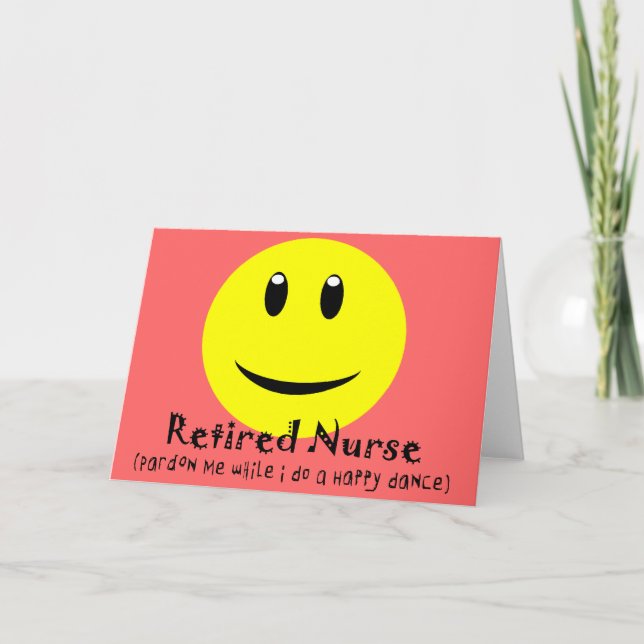 Carte Infirmière retraitée BONNE DANSE (Devant)