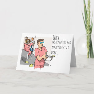 Carte Infirmière/RN/professionnelle Médicale/amusante Se
