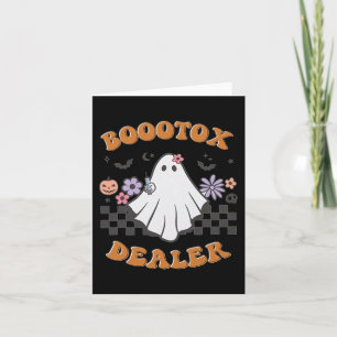 Carte Injecteur Infirmière Halloween Retro Botox Dealer